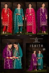 Ishita By Fourdots Organza Jarkan Worked Dress Material Wholesale Market Surat